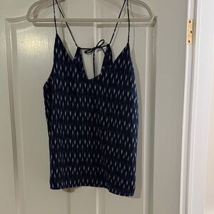 Navy and White camisole NWT